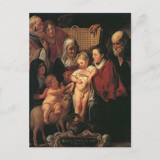 イヴァン・アイヴァゾフスキー – プシュキン&伯爵夫人レーフスカヤ ポストカード (正面)