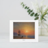 イヴァン・アイヴァゾフスキー#2 -ファインアートはがき ポストカード (スタンド正面)