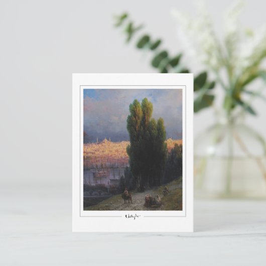 イヴァン・アイヴァゾフスキー#629 -ファインアートはがき ポストカード (スタンド正面)