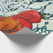 イヴァン・ビリビンの「デッド・マロース」または「父フロスト」 ラッピングペーパー (角)