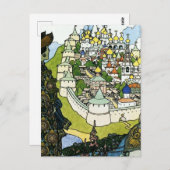 イヴァン・ビリビン著『ツァー物語』 ポストカード (正面/裏面)