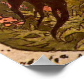 イヴァン・ビリビン著「ブラック・ナイト」 ポスター (角)