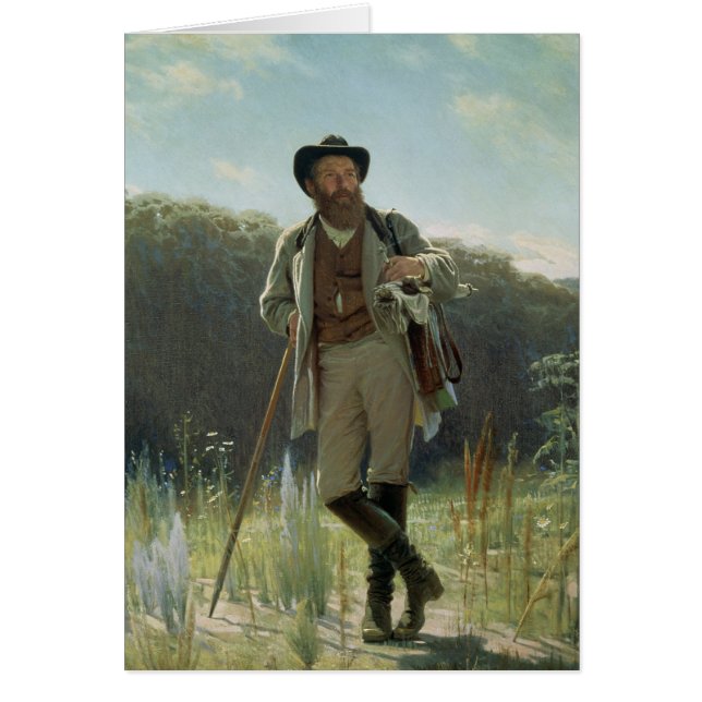 イヴァンIvanovich Shishkin 1873年のポートレート (正面)