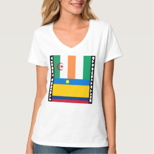イヴォイレランドリアとパロンビアライン Tシャツ