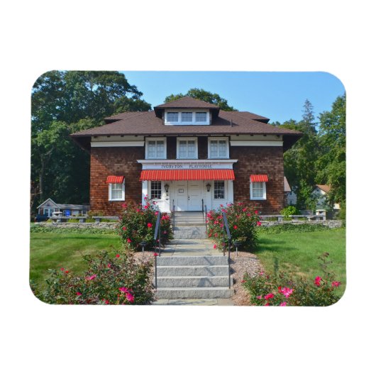 イヴォリトンプレイハウス マグネット (横)