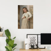 イヴォンヌオンドアステップウィリアム – アドルフブーゲロー ポスター (ホームオフィス)