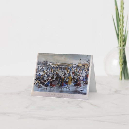 イヴスケートで滑るポンドノーテカーズ シーズンカード (正面)