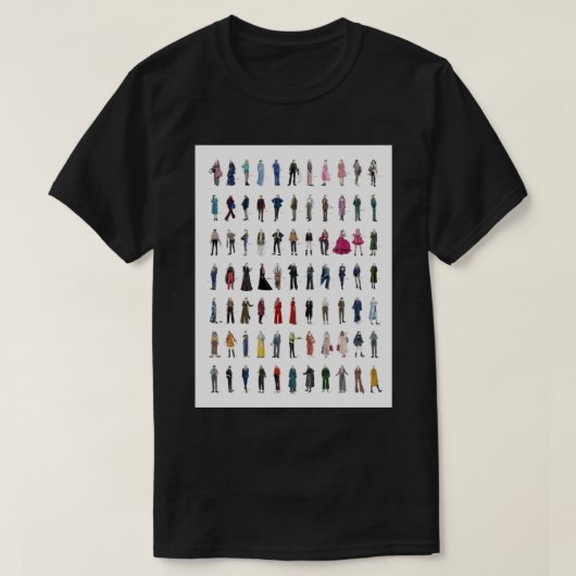 イヴ・ビラネルファッションのバージョン6を見る Tシャツ (デザイン正面)