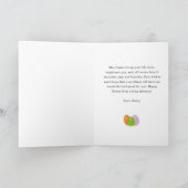 イーおもしろいスターエッグスチキン/鶏の卵を隔離する カード (内部)