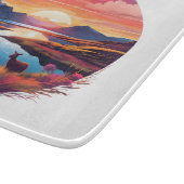 イーウェサンセットインスコットランド カッティングボード (角)