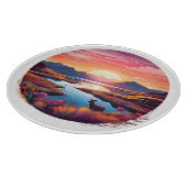 イーウェサンセットインスコットランド カッティングボード (角)