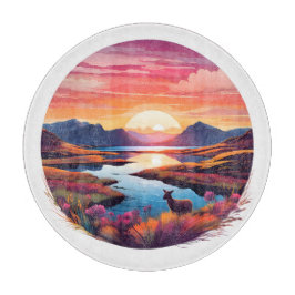 イーウェサンセットインスコットランド カッティングボード