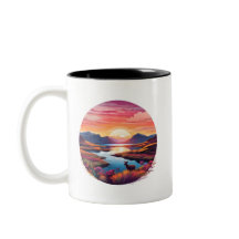 イーウェサンセットインスコットランド