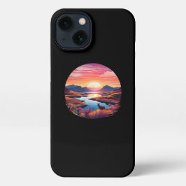 イーウェサンセットインスコットランド iPhone 13ケース