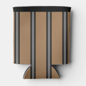 イークスストライプクーラーボックス 缶クーラー (正面)