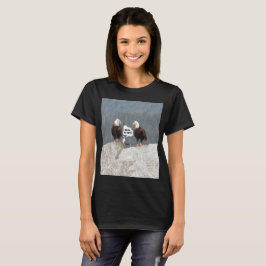 イーグおもしろいルとカモメ女子基本Tシャツ Tシャツ