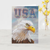 イーグルおめでとう カード (黄色い花)