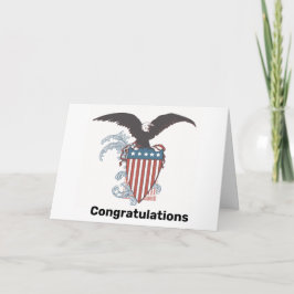 イーグルとシールド新しい米国市民カード カード