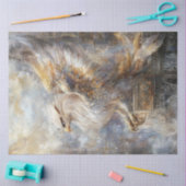 イーグルとライオンを切り離す神話のグリフォン 薄葉紙 (クラフト)