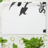 イーグルと矢印 キッチンタオル (折り畳み)