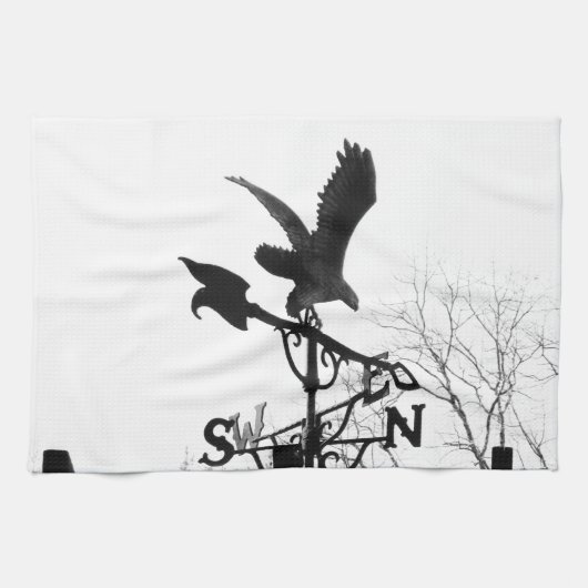 イーグルと矢印 キッチンタオル (横)