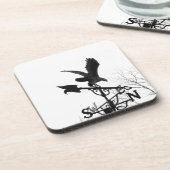 イーグルと矢印 コースター (左側)