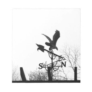 イーグルと矢印 ノートパッド