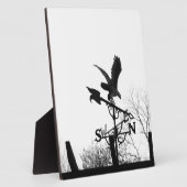 イーグルと矢印 フォトプラーク (側面)