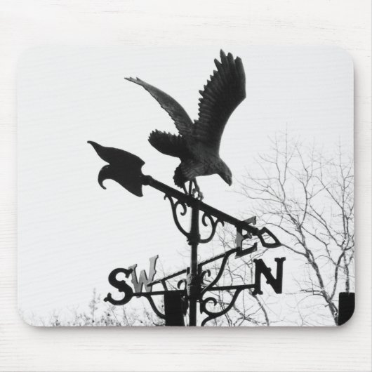 イーグルと矢印 マウスパッド (正面)