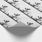 イーグルと矢印 ラッピングペーパー (角)