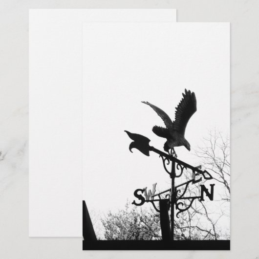 イーグルと矢印 便箋 (正面/裏面)