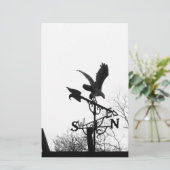 イーグルと矢印 便箋 (スタンド正面)