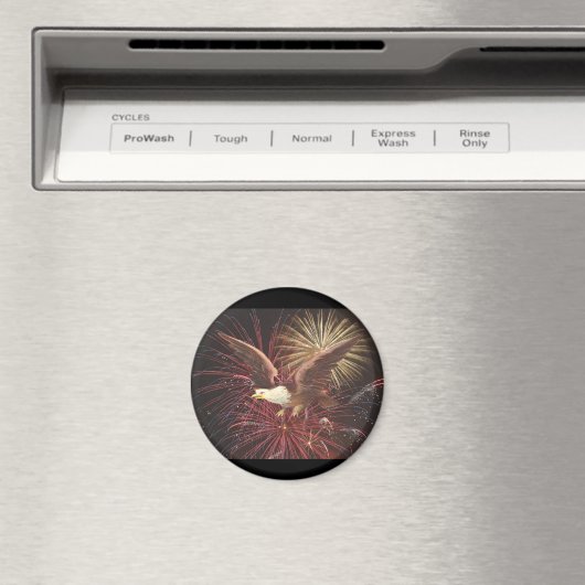 イーグルと花火 マグネット (インサイチュ (食洗機))