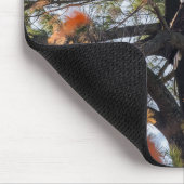 イーグルと落下葉する マウスパッド (コーナー)