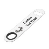 イーグルと2つのヘッドバー鍵 スピード栓抜き (正面アングル)