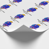 イーグルのような色のバイブル翼のイーグル ラッピングペーパー (角)