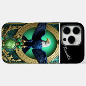 イーグルのムーンライト時計 Case-Mate iPhoneケース (裏面 (横))