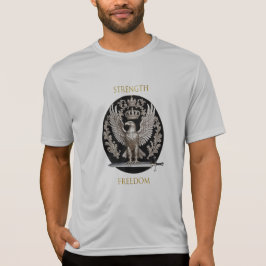 イーグルの強さと自由 Tシャツ