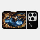 イーグルの月明かりの海 iPhoneケース (裏面横)