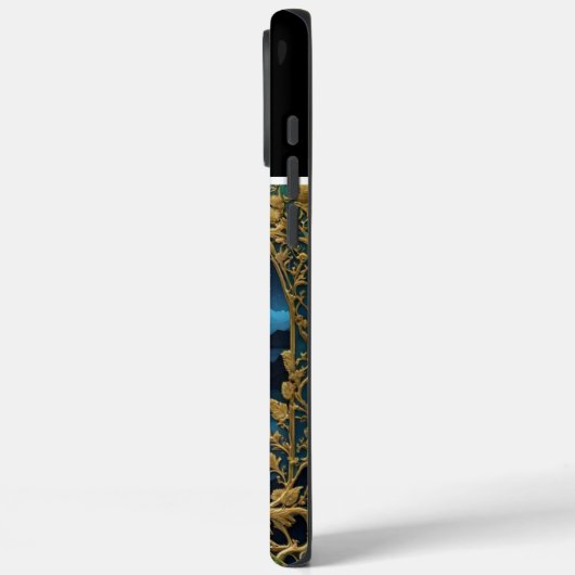 イーグルの目が下の海に固定 Case-Mate iPhoneケース (裏面 / 左)