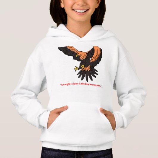 イーグルの目 プレミアム オリジナルTシャツ デザイン (正面)
