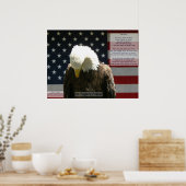 イーグルの祈りの言葉ポスター ポスター (キッチン)