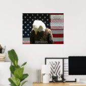 イーグルの祈りの言葉ポスター ポスター (ホームオフィス)