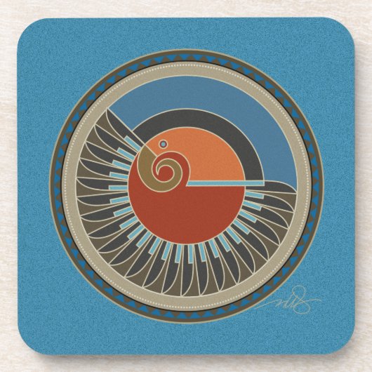 イーグルの精神 コースター (正面)