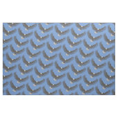 イーグルの羽を引いたスケッチアート生地 ファブリック (ヤード)