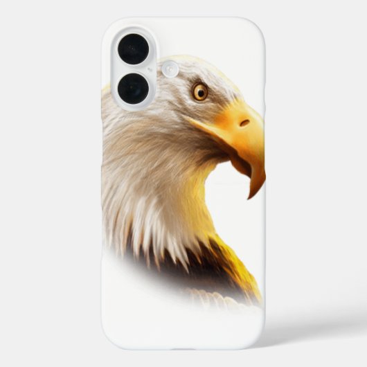 イーグルの顔 Case-Mate iPhoneケース (裏面)