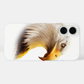イーグルの顔 Case-Mate iPhoneケース (裏面 (横))