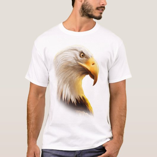 イーグルの顔 Tシャツ (正面)