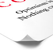 イーグルやる気を起こさせるシルエット自信引用文 ポスター (角)