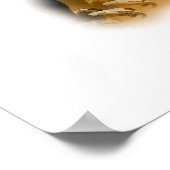 イーグルやる気を起こさせる自信アートスクエアポスター ポスター (角)